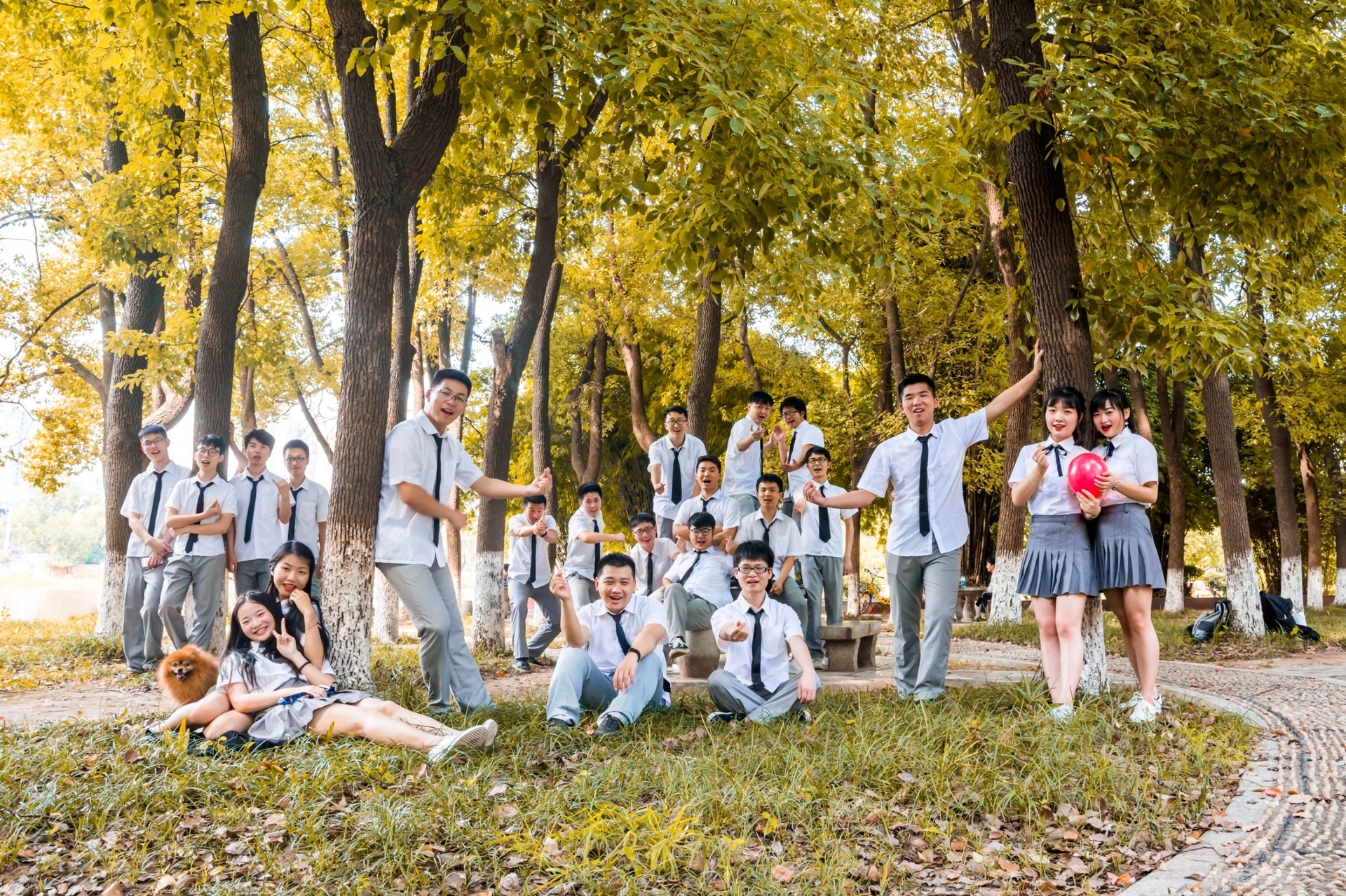 杭州大学班级集体毕业照 第三张
